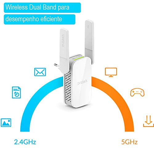D-Link Repetidor Wireless 1200Mbps DUAL B DAP1610 Branco