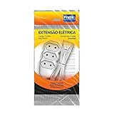EXTENSÃO ELÉTRICA PRATIK - 2X0,75MM 5 METROS BCA