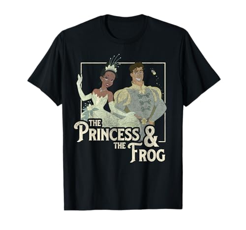 T-shirt Tiana et Naveen revivez la magie du film Disney de votre enfance