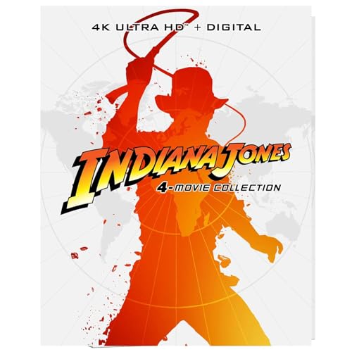INDIANA JONES: 4-Movie Collection - Steelbook