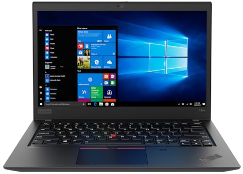 Image of Lenovo ThinkPad T14s Business Laptop, 14in Laptop T14s with Backlit Keyboard, Quad Core 10th, 16GB RAM, 512GB SSD, Fingerprint, Windows 10pro (Renewed)