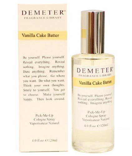 Vanilla Cake Batter Perfume by Demeter for Women. Pick-me Up Cologne Spray 4.0 Oz / 120 Ml.