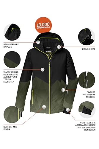 Veste de ski Garçon Killtec Ksw 383 Bys blouson neige technique imperméable