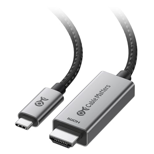 Cable Matters 48Gbps 8K Unidirectional USB C to HDMI...