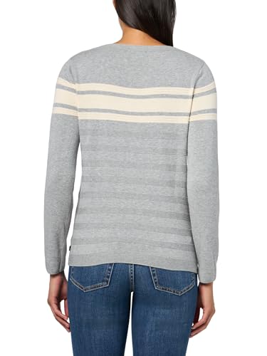 Image of Nautica Women's Mariner Stripe Pullover Boatneck Long Sleeve