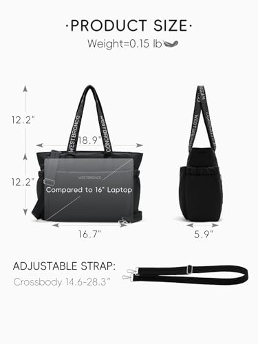 WESTBRONCO Puffer Tote Bag