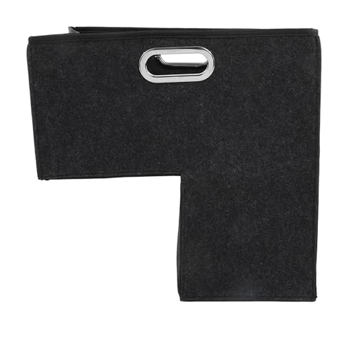 Mipcase Cesto Portaoggetti Scale Pieghevole in Feltro Grigio Scuro Organizer per Biancheria e Giocattoli Contenitore Salvaspazio Facile da Trasportare e Riporre