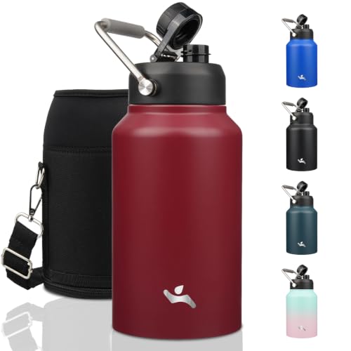 Image of Konokyo 87 oz Insulated Stainless Steel Water Bottle Jug with Handle