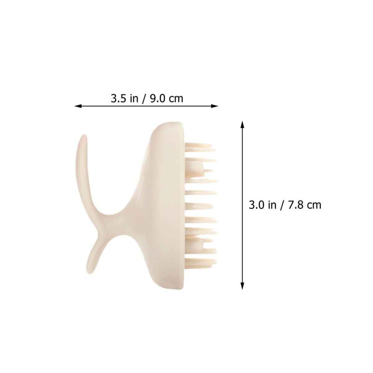 2 Set Massaggiante Per Capelluto Strumento Per E Lavaggio Dei Design Creativo E Morbido Per Uso E Personale 2 Pezzi * 2