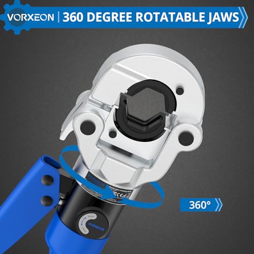 VORXEON 8-Ton Hydraulic Pro Crimper