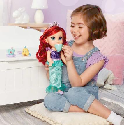 Miniatura 3 de Disney Princess Doll Tea Time Ariel  Flounder
