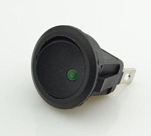 Rocer Switch Dot Light 3 Broches ON-OFF interrupteur étanche 12V auto moto caravane lot de 5
