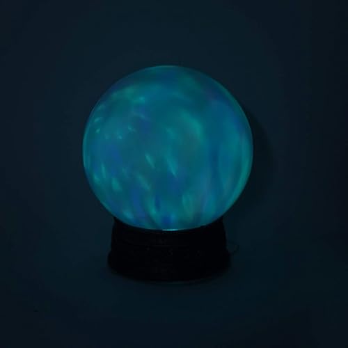 Miniatura 4 de Gurús del tesoro que brilla con luz LED, bola de cristal mágica, flash de bruja, orbe de mago, decoración de fiesta de Halloween, accesorio de casa