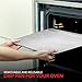 Disposable Foil Oven Liners (10 Pack) Oven Liners for Bottom of Electric Oven and Gas Oven - Reusable Oven Drip Pan Tray for Cooking and Baking - 18.5