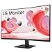 LG 32MR50C-B Curved Monitor 32-Inch FHD 100Hz AMD FreeSync OnScreen Control Dynamic Action Sync Black Stabilizer Tilt Stand (HDMI) - Black