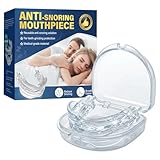 Snoring Aids for Men & Women, Anti Snoring Devices, Adjustable & Comfortable Anti Snore Mouth Guard for Sleep, Snore Stopper with Travel Case 1Pack