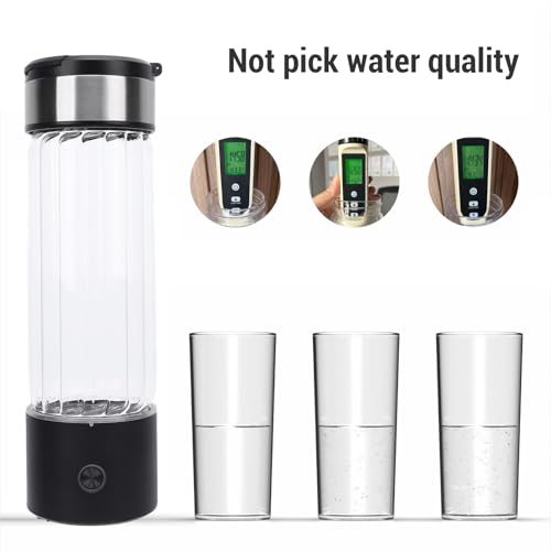 Bouteille d'eau à hydrogène au bureau ou au sport : hydratation nomade 460 Ml - 5
