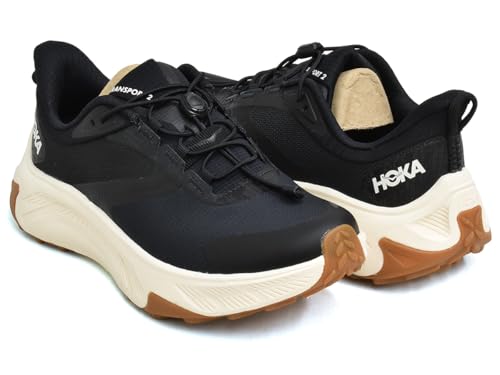 [HOKA] (�z�J) W TRANSPORT 2 BLACK/ALABASTER (WIDTH:B) 1171850-bklb 24.5(7H) US [���s�A���i]