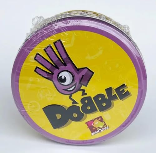 Image of Dobble Strategy Match Card Game for Kids & Adults | Fast-Paced Family Game for 2-8 Players (6+ Age) | Fun Observation & Reflex Game