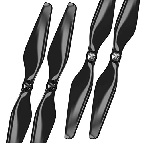 MAS Upgrade Propellers for Autel X-Star with Built-in Nut in Black - x4 in Set