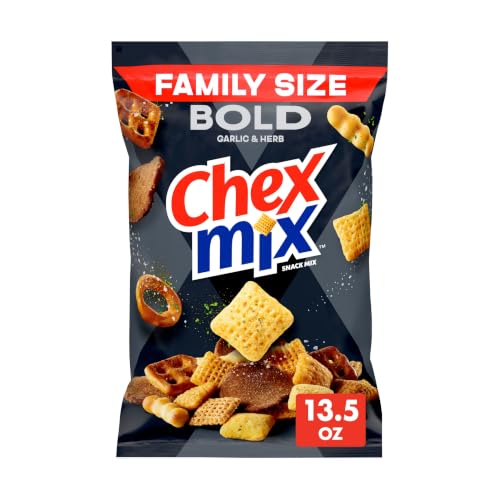Chex Mix Bold Garlic & Herb Snack Mix, Family...