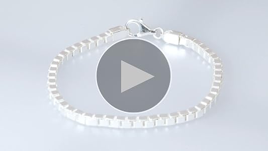 Amazon.com: Unisex Solid Mirror Venetian Box Link Chain