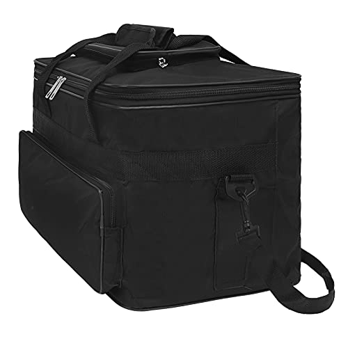 Image of Large Capacity Art Supply Storage Bag with Straps, Waterproof Art Craft Drawing Supplies Storage Tote Bag Portable Travel Craft Bag, Handle Carrier Bag for Craft Tool Supplies Storage Organization