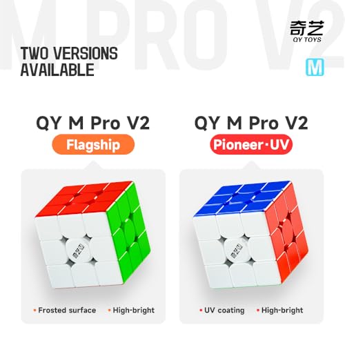 Image of Cubelelo QiYi M Pro v2 3x3 Magnetic Speedcube, Flagship Model for Stability
