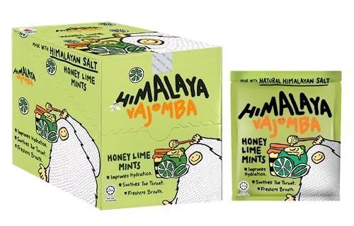 Big Foot Himalaya Salt Candy (Pack of 12) (Honey Lime Mints)