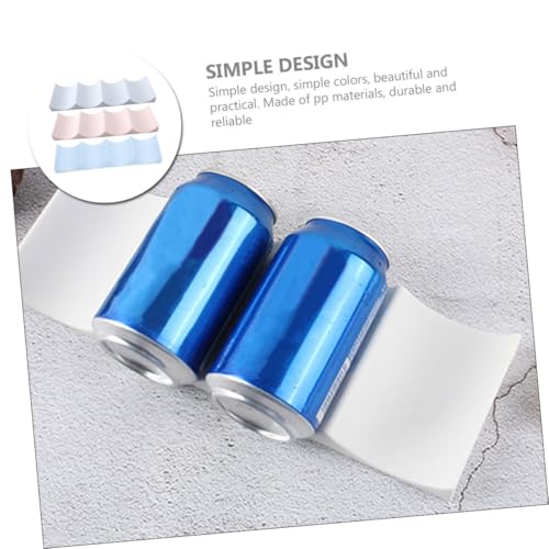 Support à Vin en PP Design Minimaliste : Module Esthétique Gain de Place 3pcs - 8