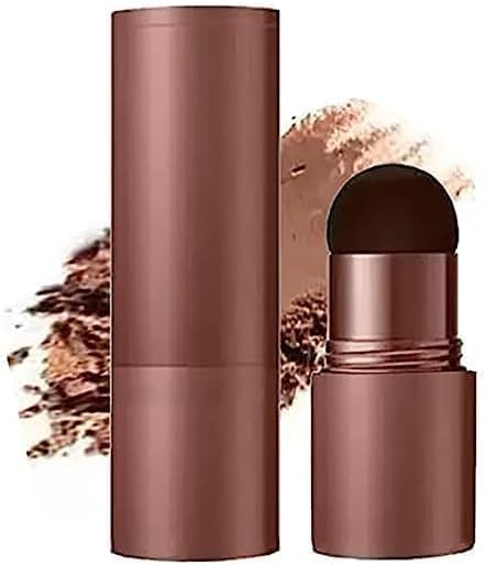Hairline Powder Hair Shading Sponge Pen | Hairline Shadow Powder Stick | Quick Root Touch-Up | BROWN
