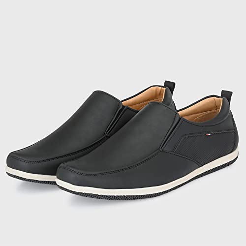 Image of Centrino Stylish Sneakers for Man | Shoes for Men Casual | Trendy Lightweight Lace-Up Canvas Shoes | Cushioned Insole | Breathable Comfortable Walking Shoes for Men | Anti-Skid Sole | Mens Shoes Daily (5650)
