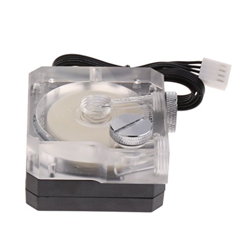 Motor de refrigeración transparente con bomba de agua para maquetas y PC 1
