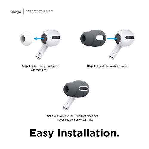 Elago EAPP-BUDSBA-DGY 6 Pairs Airpods Pro Earbuds Cover Plus thumb #5