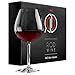 RÖD WINE Bicchieri Vino Rosso - Calici in Cristallo Senza Piombo - Ampia Coppa Ballon e Stelo Lungo - Ideali per Degustazione, Compleanno, Anniversario o Matrimonio - Set da 3, 650 mL