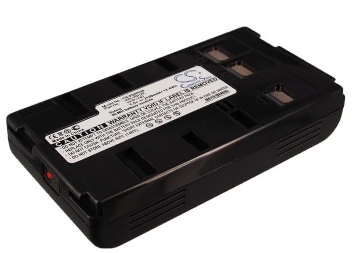 Battery Replacement for Panasonic LC-1, NV-3CCD1, NV-61, NV-63, NV-A1/E, NV-A3/E, NV-ALEN, NV-CS1/E, Part Number: HHR-V20, HHR-V20A/1B, HHR-V214A/K, PV-BP15, PV-BP17, 2100mAh