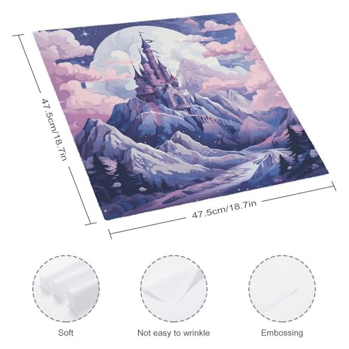 Servilletas de Tela Paquete 2 Pcs Reutilizables Cuadradas miniatura 2