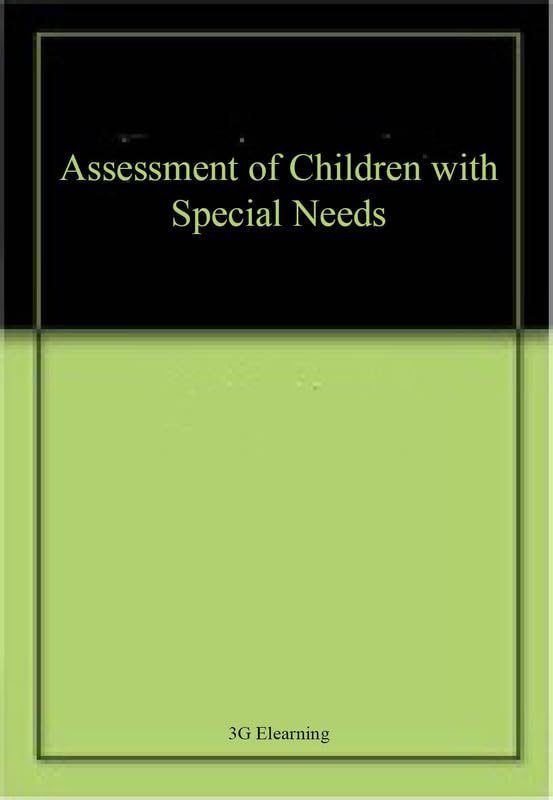 Buy Assessment of Children with Special Needs โ BookShops.in