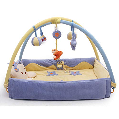 Baby-Spielmatte, Samt-Musik-Spieldecke, faltbares Lern-Gamepad, weich und geeignet, umweltfreundlich, ungiftig, großartiger Raum