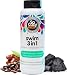 SoCozy Swim 3 In 1 Shampoo + Conditioner + Body Wash - Activated Charcoal Cleanses & Repairs Hair damaged by Pool chemicals, Saltwater, The Sun - Loco Lime Scent, 10.5 Fluid Oz