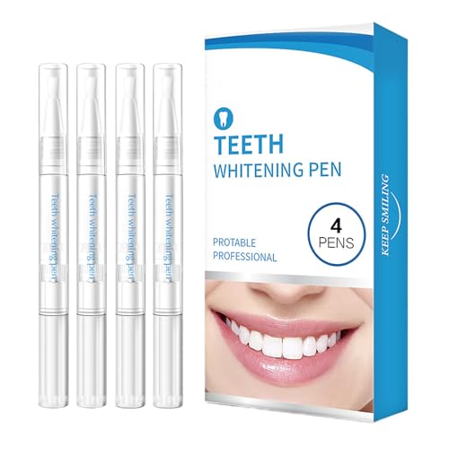 Boligrafo Blanqueador Dental Pack 4 Piezas Lapiz Gel Profesional