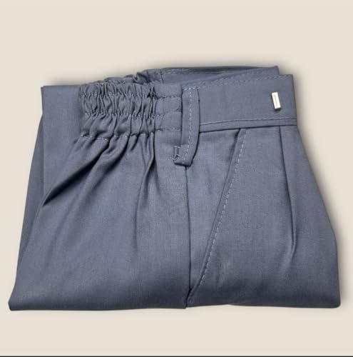 Image of School Uniform Trousers for Boys and Girls, Formal Regular-Fit School Pants, Comfortable, Durable Fabric for Daily School Wear.