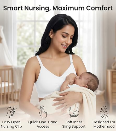 Image of DClub Comfort Revolution Seamless Bra -Easy lite Full-Coverage Wireless Everyday Bra with Soft Comfort with Removable Pad.
