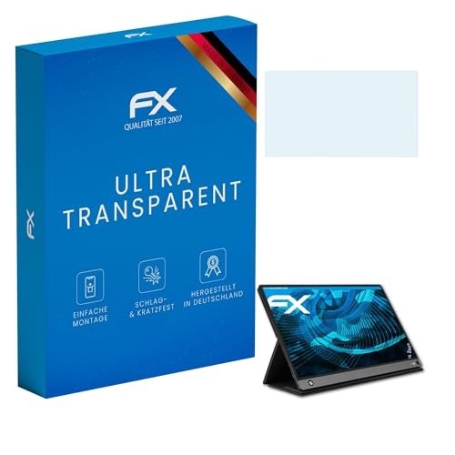 atFoliX Screen Protection Film compatible with Asus ZenScreen Touch MB16AMT Screen Protector, ultra-clear FX Protective Film