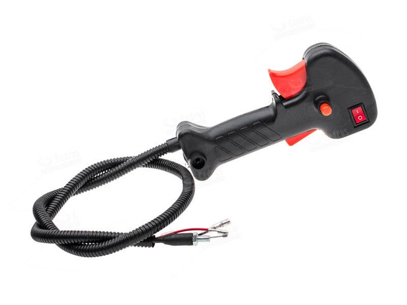 Throttle Grip Compatible with Red Fox Arebos Monzana Florabest GardenXL Brush Cutter