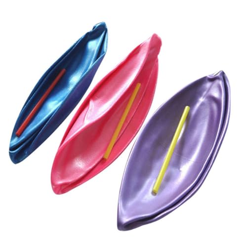 GOOHOCHY Yoga Pilates Ball Set 3pcs Exercise Balls for Balance Improvement Home Fitness PVC Material Dull Polish