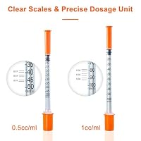 Plastic Industrial Measuring Tools, Individually Packed (20 PACK, 0.5ml 30 Gauge 3/10 inch) — image 2