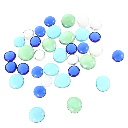Vaguelly 3taschen Bunte Glaskies Für Aquarien Blumentopfsteine Aquariensteine Dekoration Für Pflanzen Und Fische Mehrzweck-glassteine Für Bastelprojekte Und Partydekoration