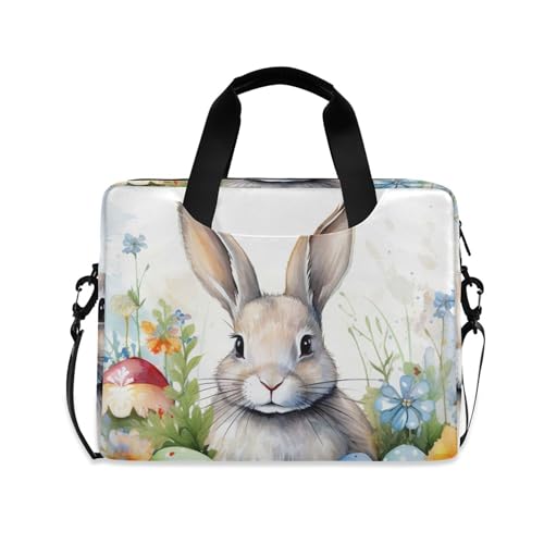 Funda para portátil ALAZA con diseño de conejo, 13-15.6 pulg