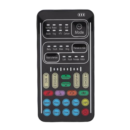 Modulador de voz de placa de sonido de 8 modos con interfaz de 3,5 mm 4
